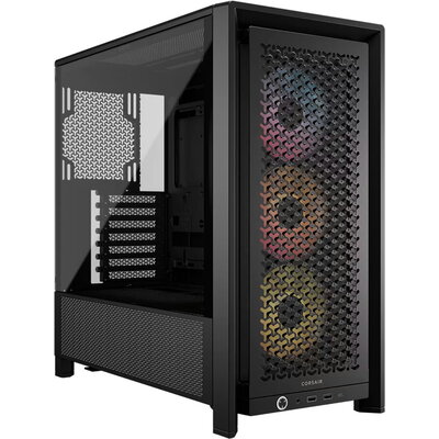 Corsair FRAME 4000D RS ARGB Mid-Tower, Black