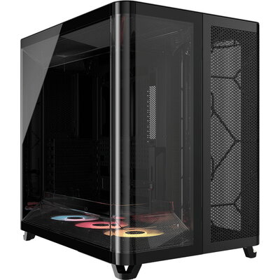 CORSAIR AIR 5400 RS-R ARGB Tempered Glass Mid-Tower, Black