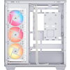 CORSAIR 3500X RSR ARGB Tempered Glass Mid-Tower, White