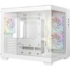 DeepCool CG330-3F WH, Mid Tower, Micro-ATX, Бял