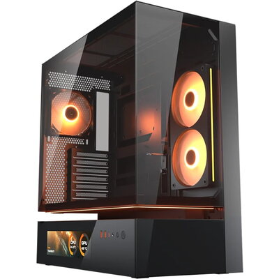 COUGAR CFV235 Vision PC Case, Mid Tower, Black