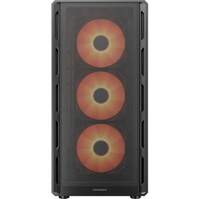 COUGAR AIRFACE PURE PRO PC Case, Mid Tower, Black