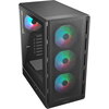 COUGAR AIRFACE PURE RGB PC Case, Mid Tower, Black