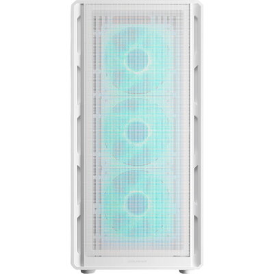 COUGAR AIRFACE PURE PRO PC Case, Mid Tower, White