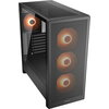 COUGAR MX230 RGB PC Case, Mid Tower, Black