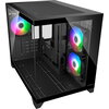 COUGAR FV150 Mini RGB PC Case, Mid tower, Black