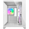 COUGAR FV150 Mini RGB PC Case, Mid tower, White
