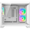 COUGAR FV150 Mini RGB PC Case, Mid tower, White