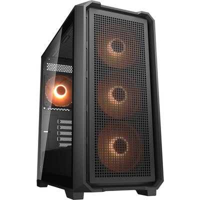 COUGAR MX600 Mini V2 PRO PC Case, Mini Tower, Black