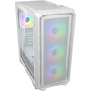 COUGAR MX600 Mini V2 RGB PC Case, Mini Tower, White