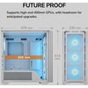 COUGAR MX600 PC Case, Mid Tower, White