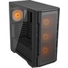 COUGAR UNIFACE RGB PC Case, Mid Tower, Black