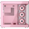 COUGAR FV150 RGB PC Case, Mid tower, Pink