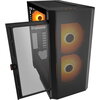 COUGAR AIRFACE FLO RGB PC Case, Mid Tower, Black