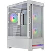 COUGAR AIRFACE RGB PC Case, Mid Tower, White