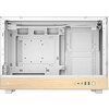 DeepCool CH260 WOOD WH, Mini Tower, Mini-ITX/Micro-ATX, 2xUSB3.0, 1xType-C Gen 2, 1xAudio, Mesh Panel, White, 2Y, R-CH260-WHNWM0