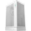 DeepCool CH270 DIGITAL WH, Mini Tower, Mini-ITX/Micro-ATX, 2xUSB3.0, 1xType-C Gen 2, 1xAudio/Mic, Mesh Panel, White, R-CH270-WHN