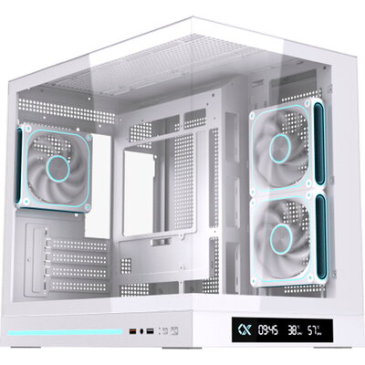 Cloud M DGT 3AF Arctic EN49644 (WH,MATX,U3+U2,2PCS TG,Side ARGB,2PCS J22A PWM WH Reverse & 1PC J22A PWM WH,ARGB PCB,Digital Cloud M DGT 3AF Arctic EN49644 (WH,MATX,U3+U2,2PCS TG,Side ARGB,2PCS J22A PWM WH Reverse & 1PC J22A PWM WH,ARGB PCB,Digital