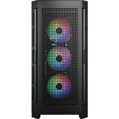 COUGAR DUOFACE PRO RGB Black, Mid Tower