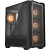 COUGAR MX600 PC Case, Mid Tower, Black