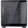 Chassis In Win A5 Mid Tower, Tempered Glass, Aluminium, E-ATX, Черен