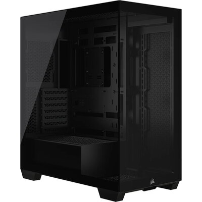 Corsair 3500X Tempered Glass Mid-Tower, Black