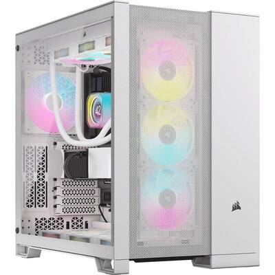 Corsair 6500D Airflow Tempered Glass Mid-Tower, White