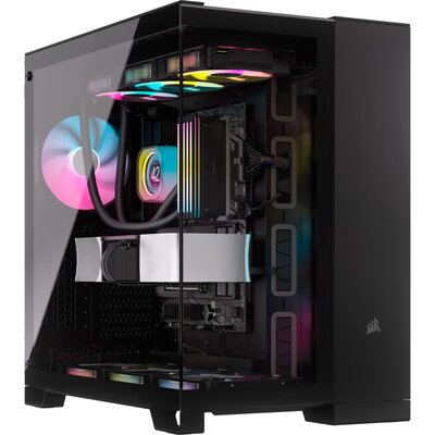 Corsair 6500X Tempered Glass Mid-Tower, Black