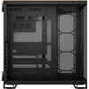 Corsair 6500X Tempered Glass Mid-Tower, Black/Walnut Wood