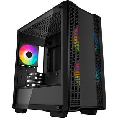 DeepCool CC360 ARGB Black, Mid Tower, Micro-ATX