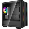 DeepCool CC360 ARGB Black, Mid Tower, Micro-ATX