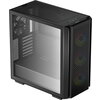 DeepCool CG560, Mid Tower, E-ATX, Mesh Panel, Black