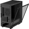 DeepCool CH370 Black, Mid Tower, Micro-ATX