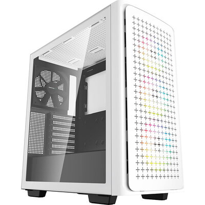 DeepCool CK560 White Mid Tower Case, E-ATX