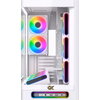 Heaven Air Arctic EN49606 (WH,U3x2+Type C,Curved TG,6PCS J20A PWM WH Reverse & 2PCS J20A PWM WH,ARGB & PWM Remote Contro