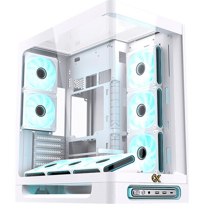 Heaven Arctic EN49583 (WH,U3x2+Type C,Curved TG & Top TG,6PCS J20A PWM WH Reverse & 2PCS J20A PWM WH,ARGB & PWM Remo Heaven Arctic EN49583 (WH,U3x2+Type C,Curved TG & Top TG,6PCS J20A PWM WH Reverse & 2PCS J20A PWM WH,ARGB & PWM Remo