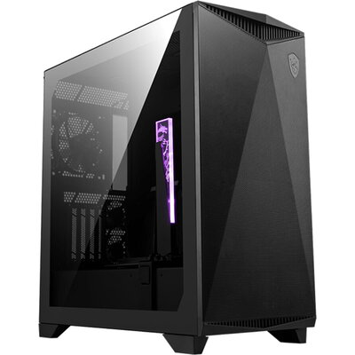 MSI MPG GUNGNIR 300P AIRFLOW, Mid-Tower, E-ATX/ATX/M-ATX/ITX, 2x USB 3.2 Gen 1 Type-A, 1x USB 3.2 Gen 2x2 Type-C, 1x Audio/1x Mi