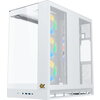 PANO II AIR Arctic EN48524 (WH,EATX,U3x2+Type C,Mesh Top+Curved TG,6PCS H22A WH Reverse & 2PCS H22A WH,ARGB & PWM Remote