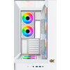 Pano II Arctic EN48425 (WH,U3x2+Type C,Curved TG,6PCS H22A WH Reverse & 2PCS H22A WH,ARGB & PWM Remote Control Box)