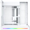 Pano II Arctic EN48425 (WH,U3x2+Type C,Curved TG,6PCS H22A WH Reverse & 2PCS H22A WH,ARGB & PWM Remote Control Box)