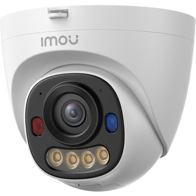 Imou turret PoE IP camera 5MP, 20fps, H265, 2.8mm 94H, IR up to 30m, 8x digital zoom, Built-in Mic and Speaker, Smart Color Nigh