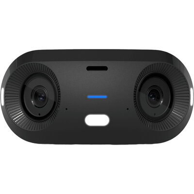 UBIQUITI UVC-G6-180-W Indoor/outdoor dual sensor 16MP 20 FPS PoE+ camera, with a Multi-TOPS AI Engine and panoramic 180 coverage