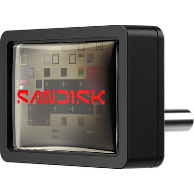 SanDisk Extreme Fit USB-C Flash Drive USB 128GB Flashdrives 400MB/s(R) Black