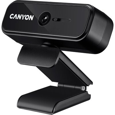 CANYON C2N 1080P full HD 2.0Mega fixed focus webcam with USB2.0 connector, 360 degree rotary view scope, built in MIC, Resolutio