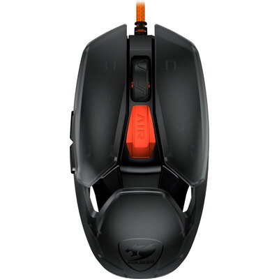 COUGAR AirBlader Tournament (Black) Gaming Mouse, PixArt PAW3399 Optical Gaming Sensor, 20000DPI, 2000Hz Poling Rate, 80M Clicks