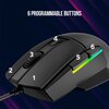 LORGAR Jetter 357, gaming mouse, Optical Gaming Mouse with 6 programmable buttons, Pixart ATG4090 sensor, DPI can be up to 8000,