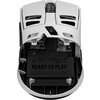 LORGAR MSE90W, Magnesium Alloy Wireless Gaming Mouse Elite, White