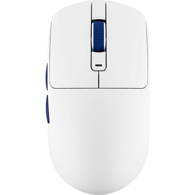 ROYAL KLUDGE M30 White Blue Gaming Mouse PAW 33111K