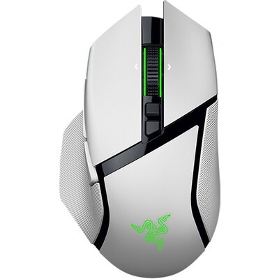 Razer Basilisk V3 Pro 35K, White, Gaming Mouse, HyperSpeed Wireless, Bluetooth, Focus Pro 35K Optical Sensor Gen-2, 35000 DPI, C