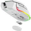 Razer Basilisk V3 Pro 35K, White, Gaming Mouse, HyperSpeed Wireless, Bluetooth, Focus Pro 35K Optical Sensor Gen-2, 35000 DPI, C